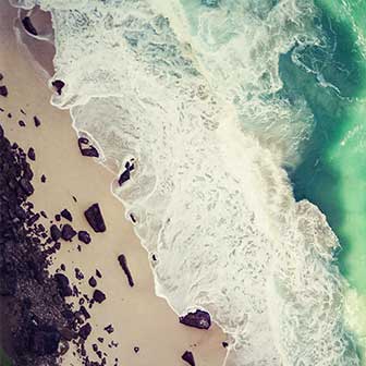 Meer von oben, Suedafrika