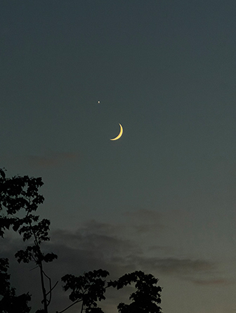 Mond und Stern