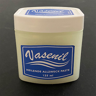 Retro Vaseline Etikett Vasenil