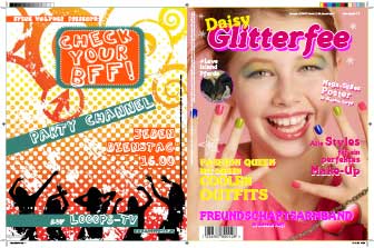 Maedchenzeitschrift Glitterfee Cover