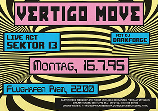 Vertigo Move Night Poster bunt